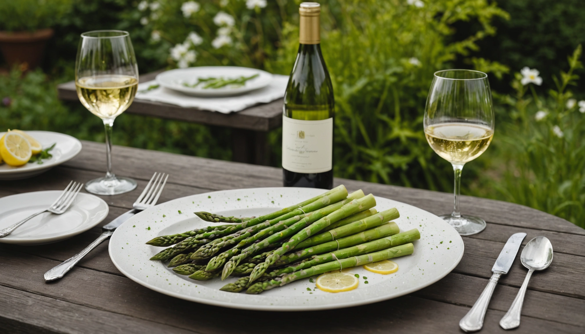 que boire avec des asperges